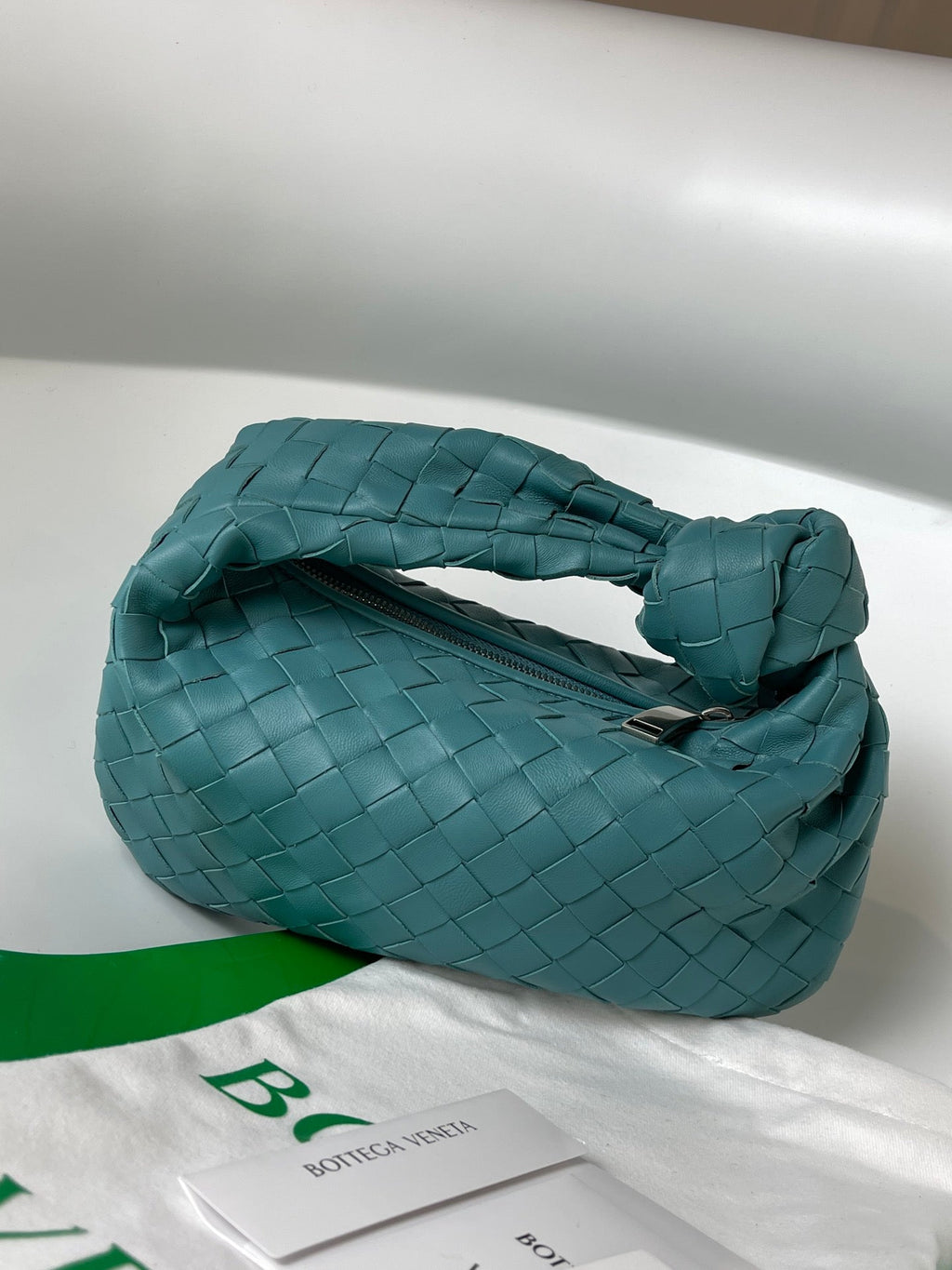 BOTTEGA VENETA MINI JODIE 27 IN ORACLE LAMBSKIN