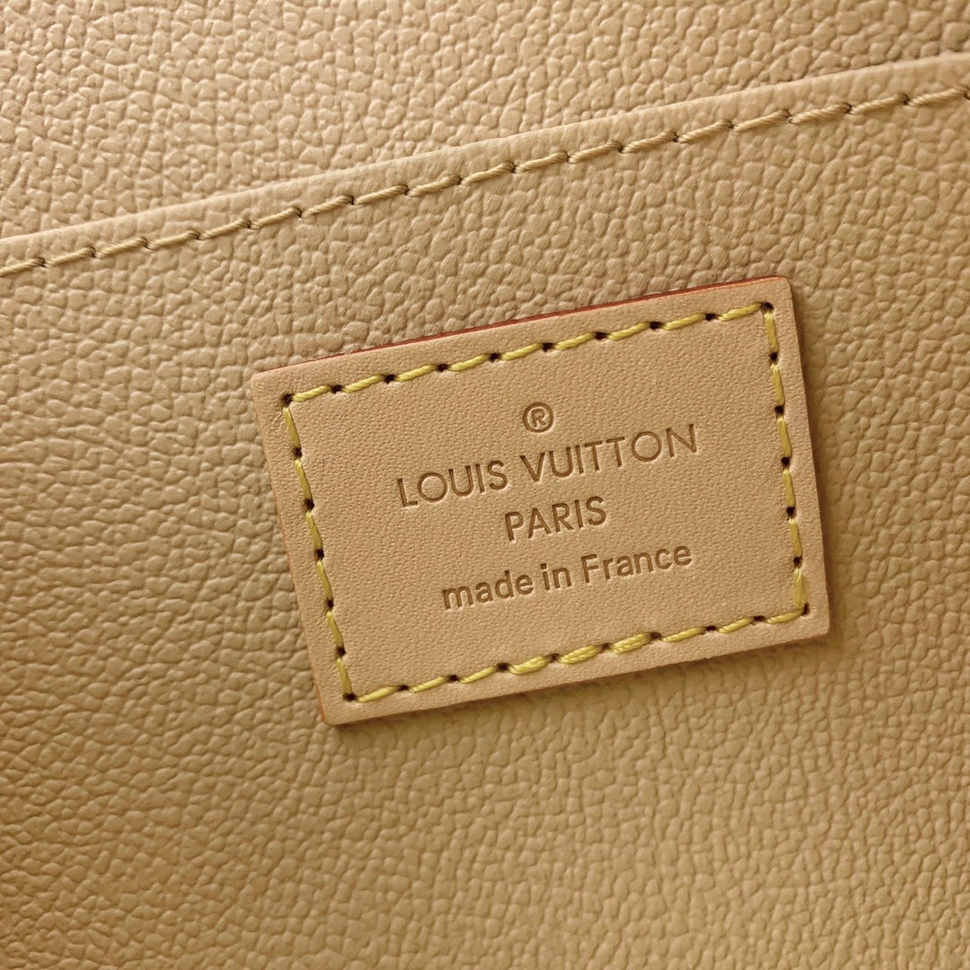 LOUIS VUITTON POCHETTE COSMÉTIQUE PM 19 IN BROWN MONOGRAM CANVAS