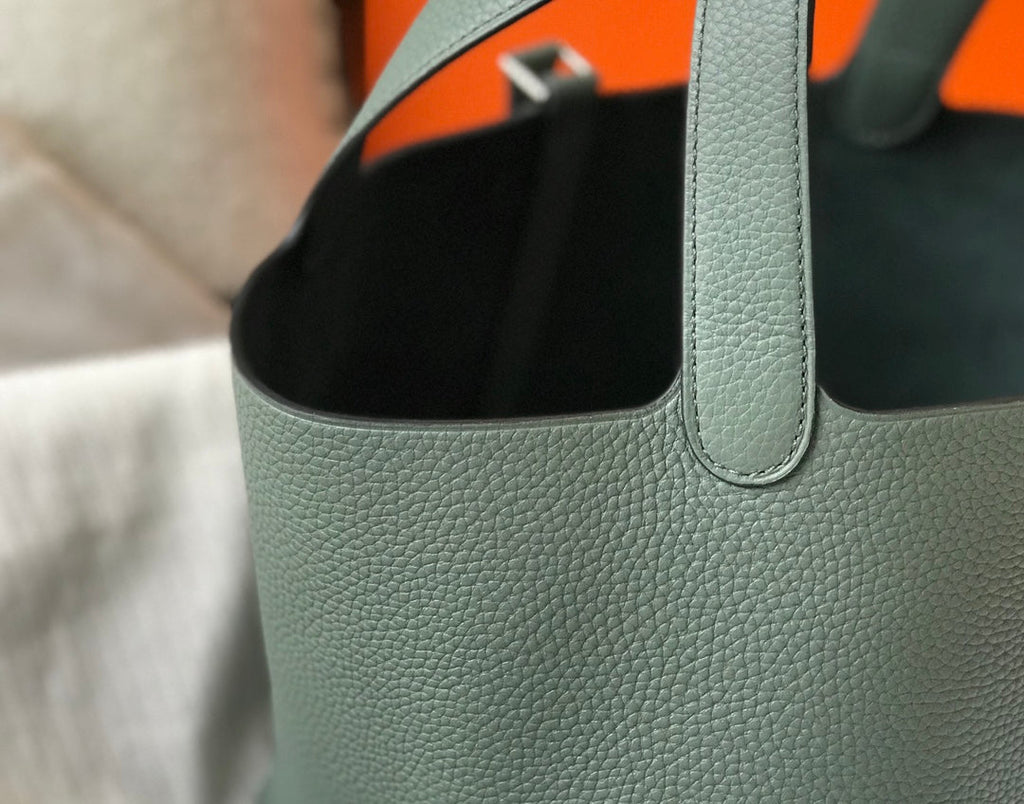 HERMES picotin lock 18 grass green togo shw