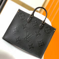 LOUIS VUITTON ONTHEGO GM 41 BLACK