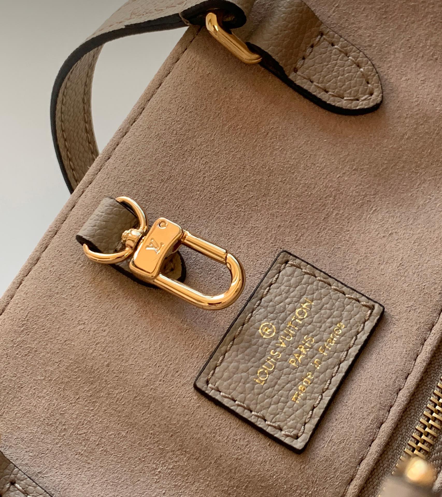LOUIS VUITTON ONTHEGO GM 41 GREY WHITE