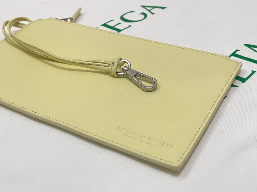 BOTTEGA VENETA SMALL ARCO TOTE 30 IN LIGHT YELLOW LAMBSKIN