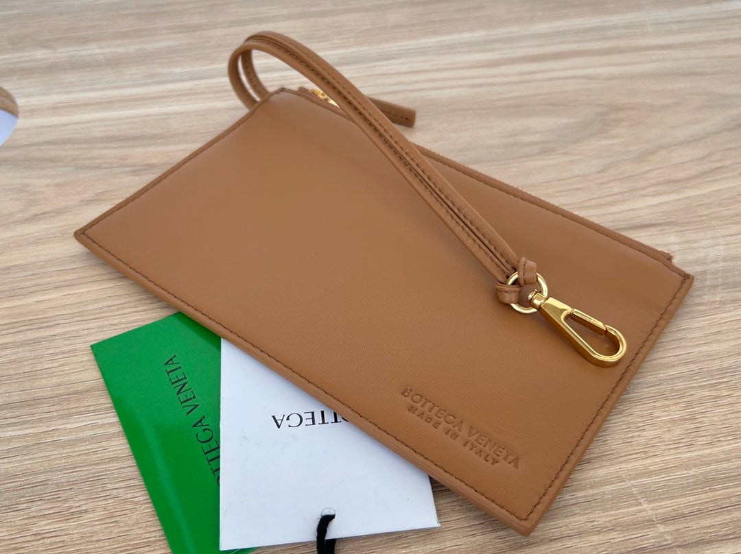 BOTTEGA VENETA MINI CABAT 20 IN BRONZE BROWN LAMBSKIN