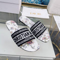 DIOR CD Mule Dway Slide 10mm Multi-motifs Style 71