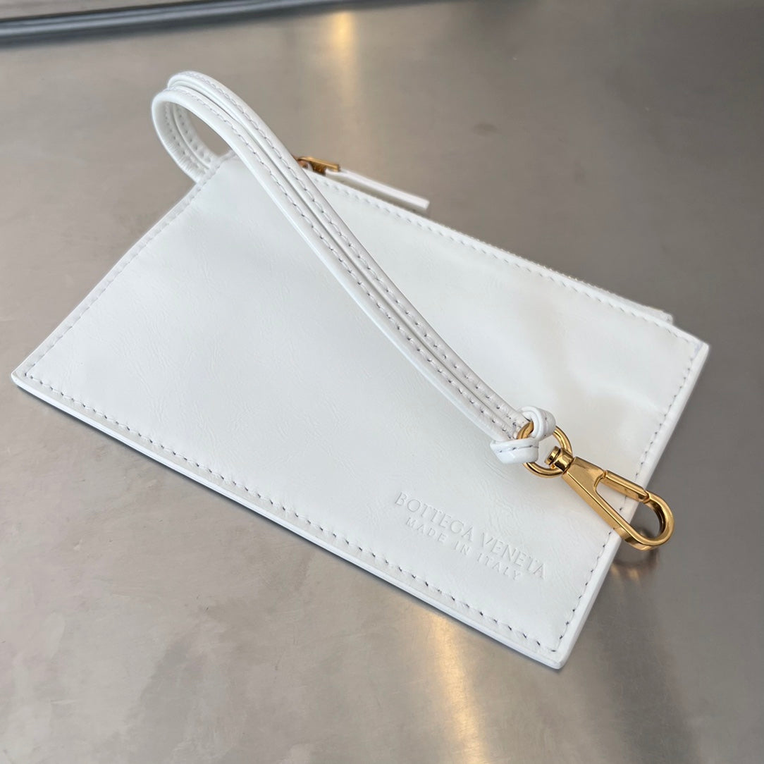 BOTTEGA VENETA CANDY ARCO TOTE 20 IN WHITE SOFT LAMBSKIN