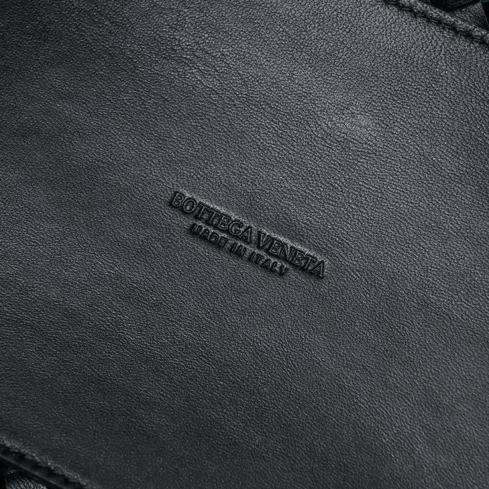 BOTTEGA VENETA Large Cabat 45cm Black Lambskin Ghw