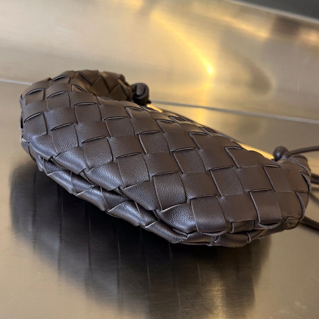 BOTTEGA VENETA SARDINE 20 WITH CHAIN IN BLACK LAMBSKIN