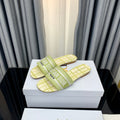 DIOR CD Mule Dway Slide 10mm Multi-motifs Style 65