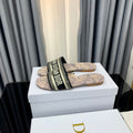 DIOR CD Mule Dway Slide 10mm Multi-motifs Style 56