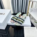 DIOR CD Mule Dway Heeled Slide 45mm Style 49