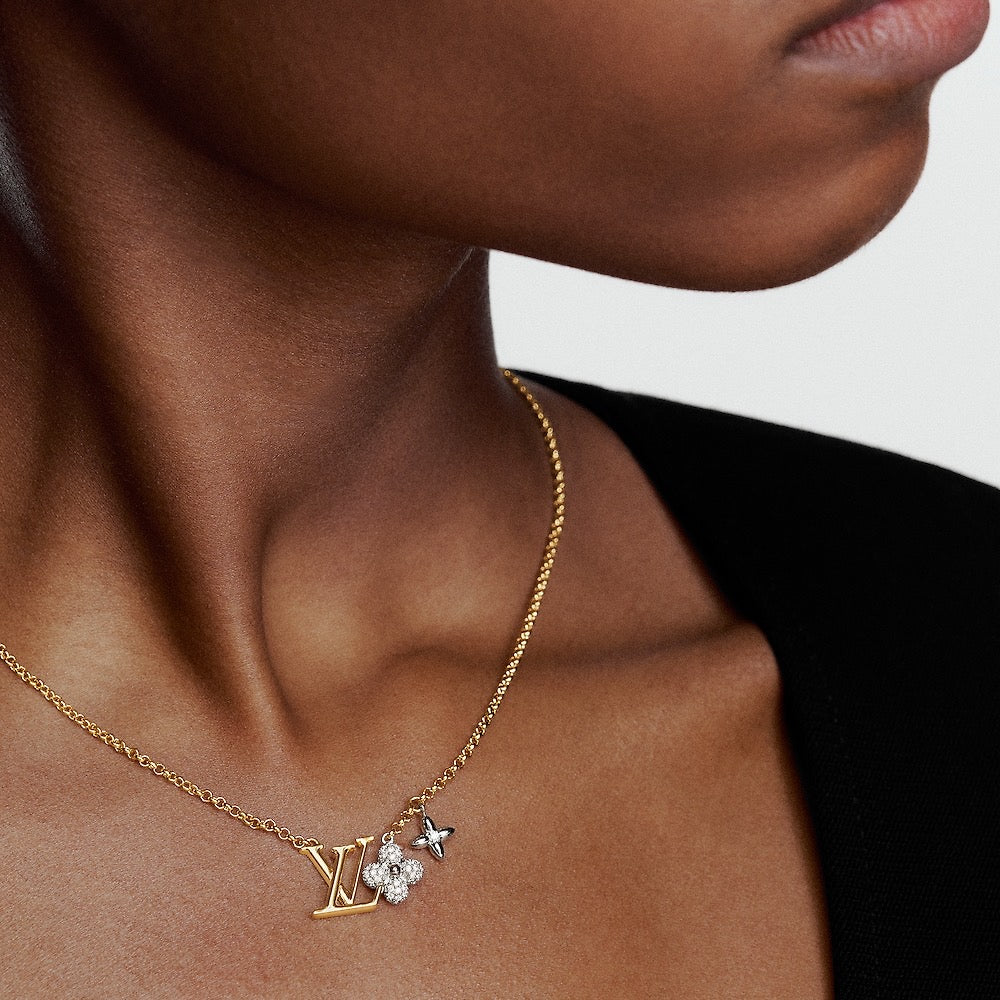 18K Louis Vuitton Gram Necklace