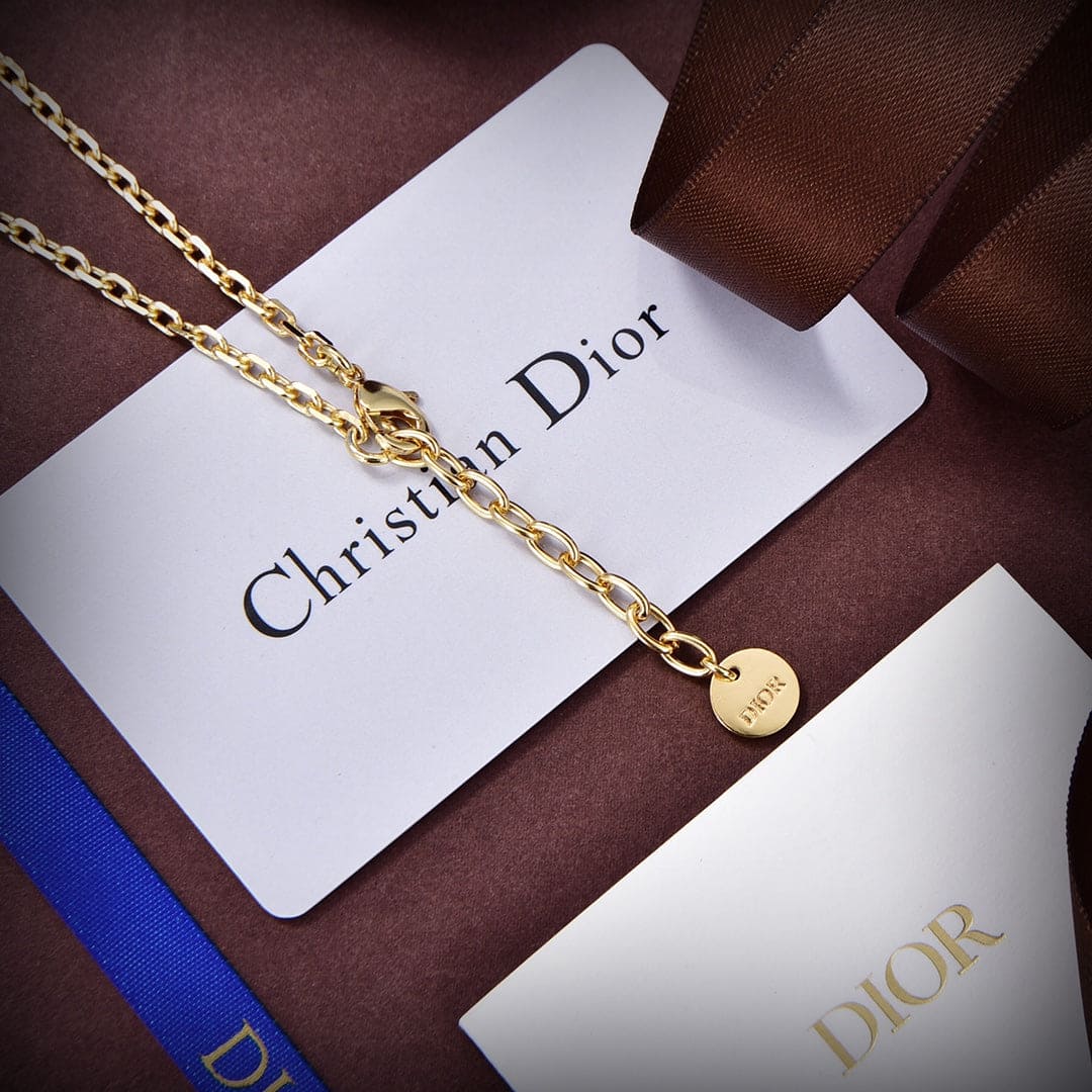 18K Dior Plan De Paris Necklace