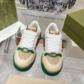 GUCCI SCREENER 50 SNEAKER LIGHT BROWN CALFSKIN