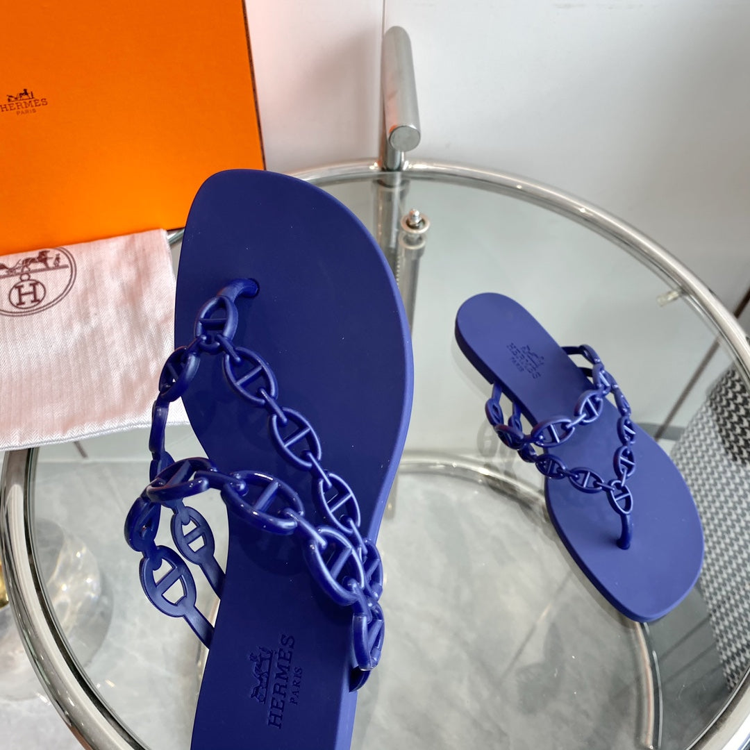 HERMES ISLAND SANDAL BERRY PVC WATERPROOF