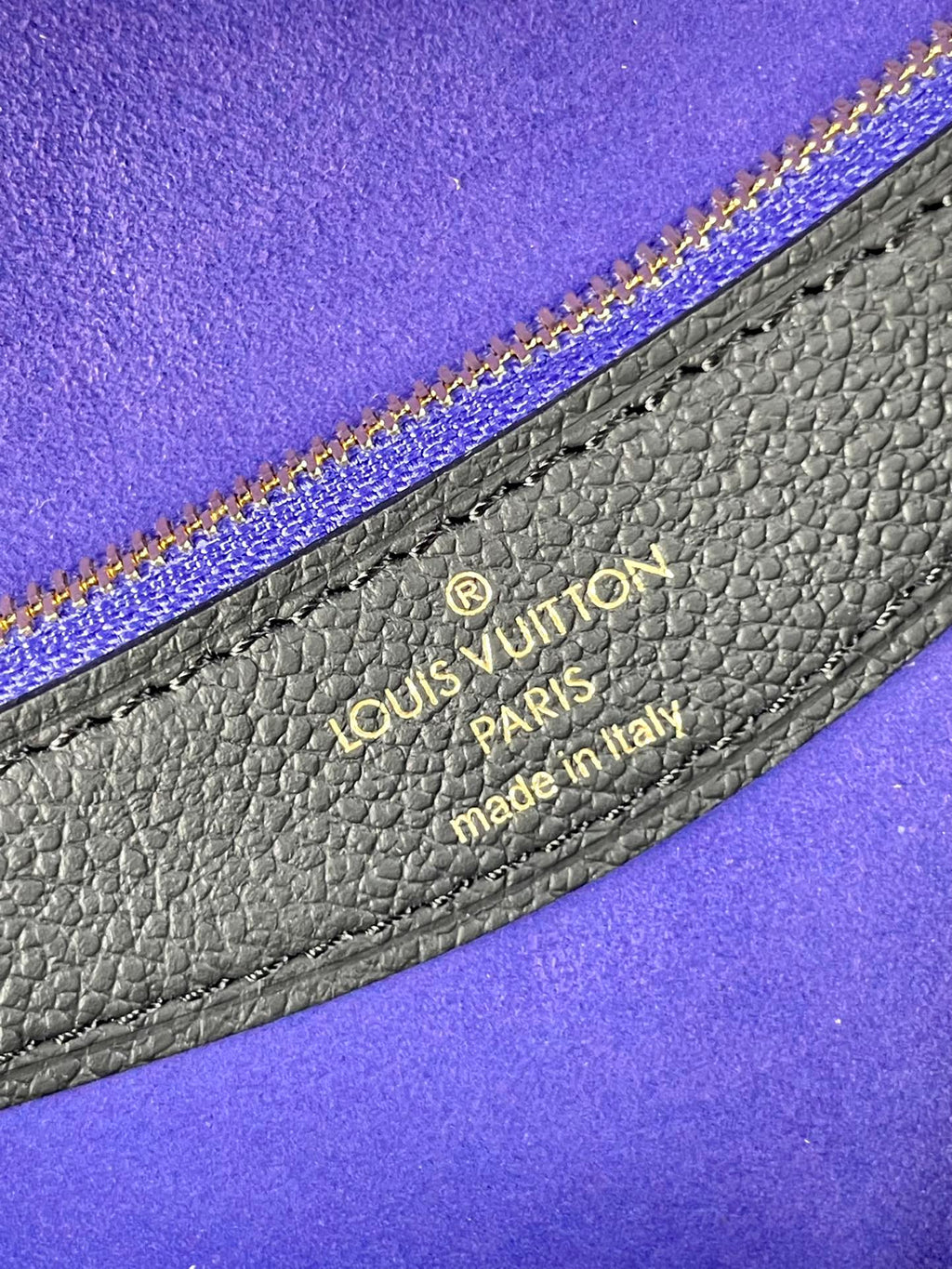 LOUIS VUITTON DIANE 23 IN BLACK MONOGRAM EMPREINTE LEATHER