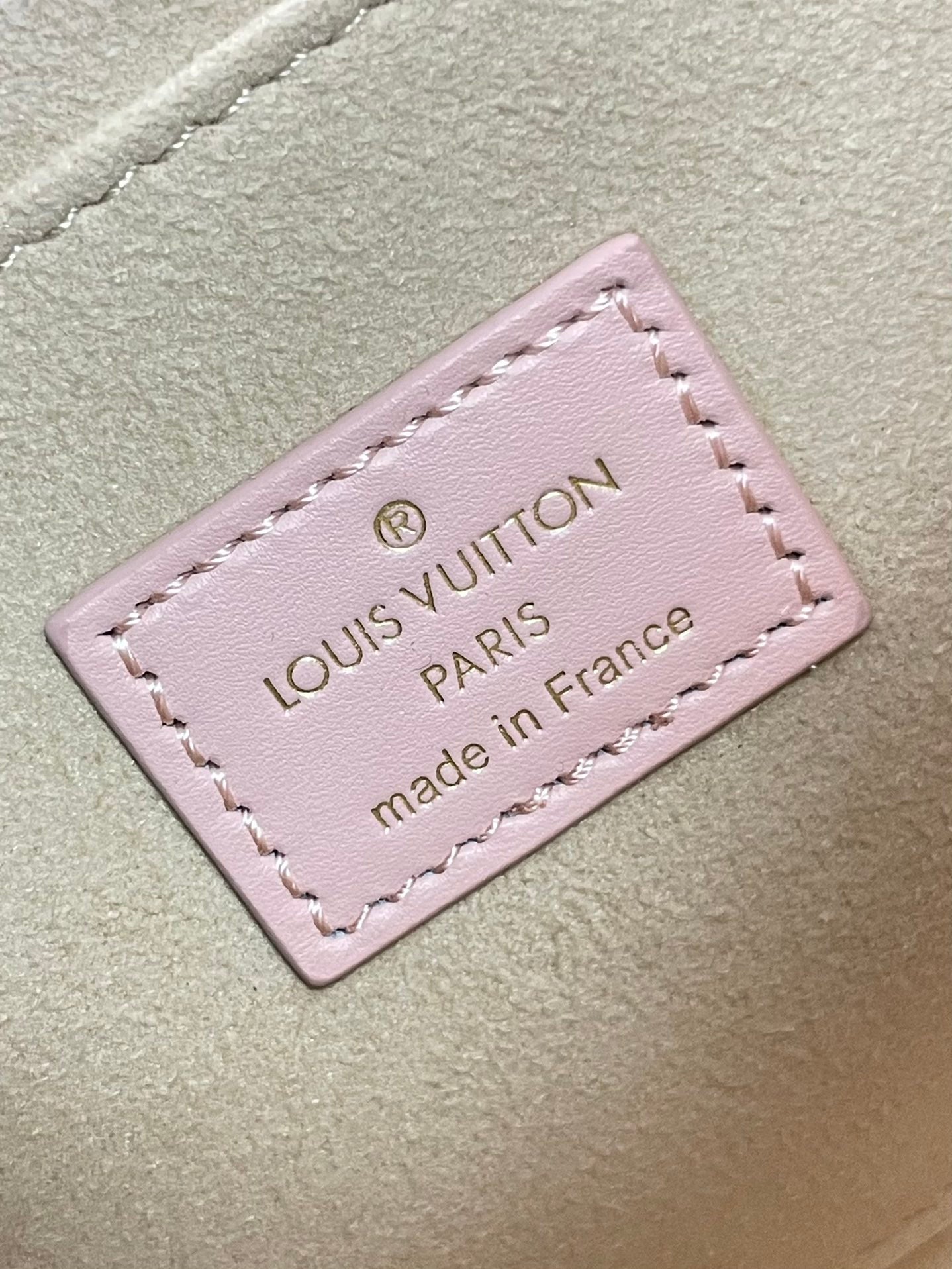 LOUIS VUITTON DAUPHINE MM 25 IN LIGHT PINK EPI GRAINED CALFSKIN GOLD HARDWARE