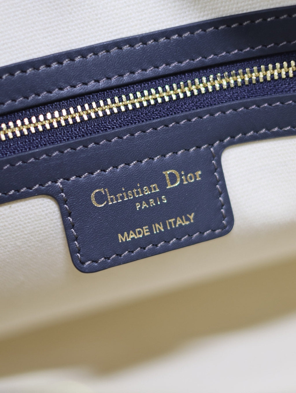 DIOR MEDIUM 31 D-VIBE BOWLING BAG IN BLUE MONOGRAM OBLIQUE JACQUARD