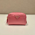 PRADA CLUTCH 12 IN CANDY PINK RE-NYLON