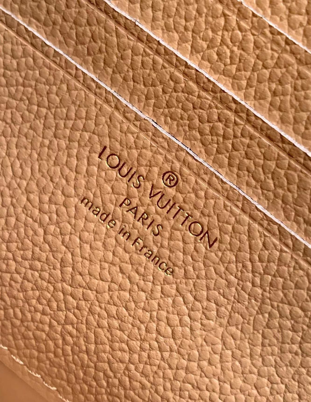 LOUIS VUITTON IVY 23 IN ARIZONA CREAM MONOGRAM EMPREINTE LEATHER GOLD HARDWARE