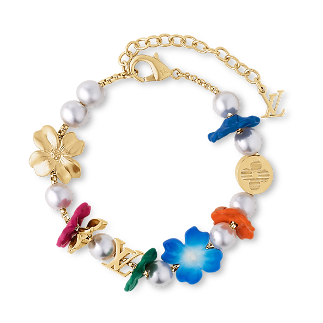 18K Louis Vuitton Surfin' Flower Bracelet