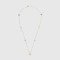 18K Prada Eternal Gold Semi-Precious Stones Necklace