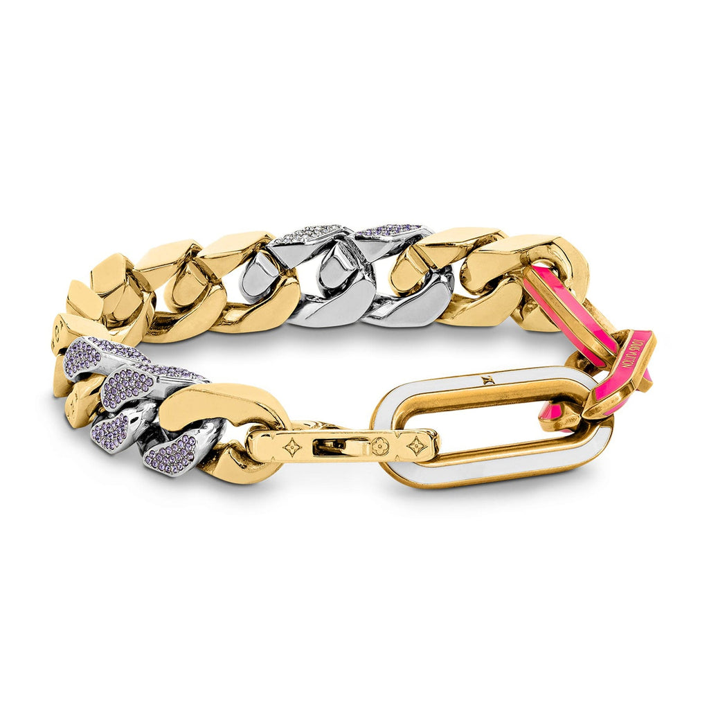 18K Louis Vuitton Mixed Chains Bracelet