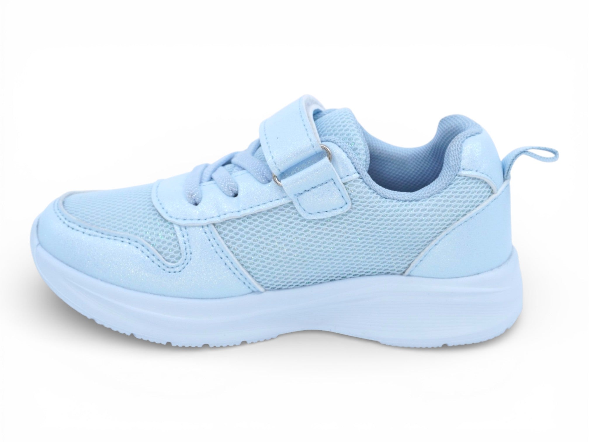 Toddler Blue Shimmer Sneaker