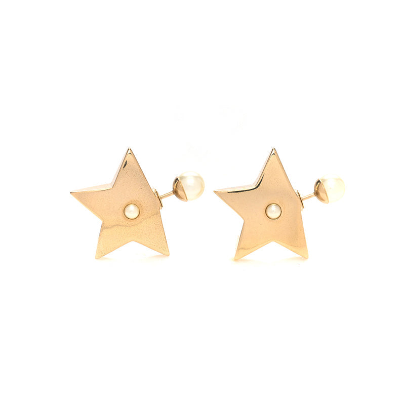 18K Dior Tribales Star Earrings