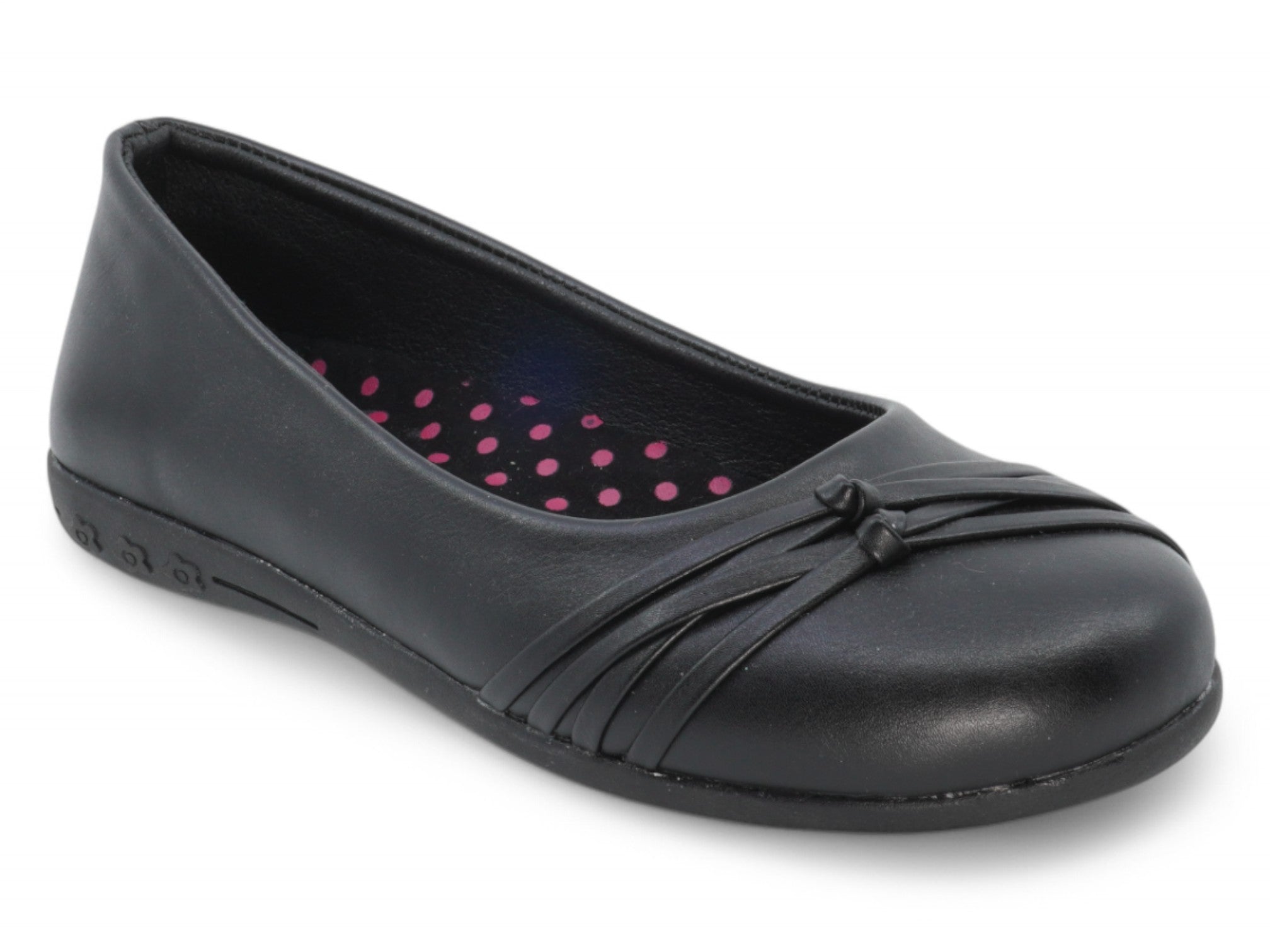 Toddler Black Addison School Shoe