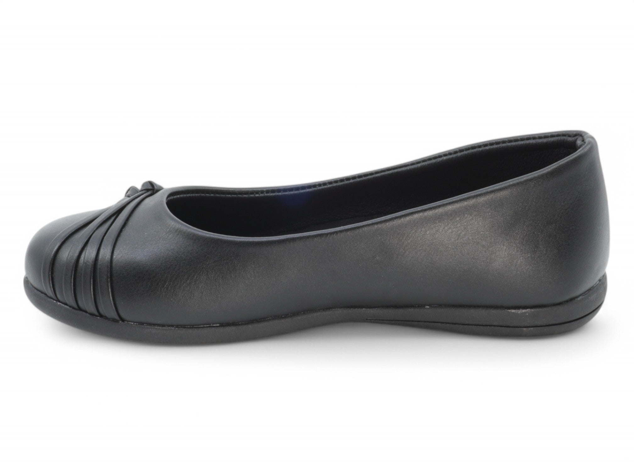 Girls` Black Addison School Shoe