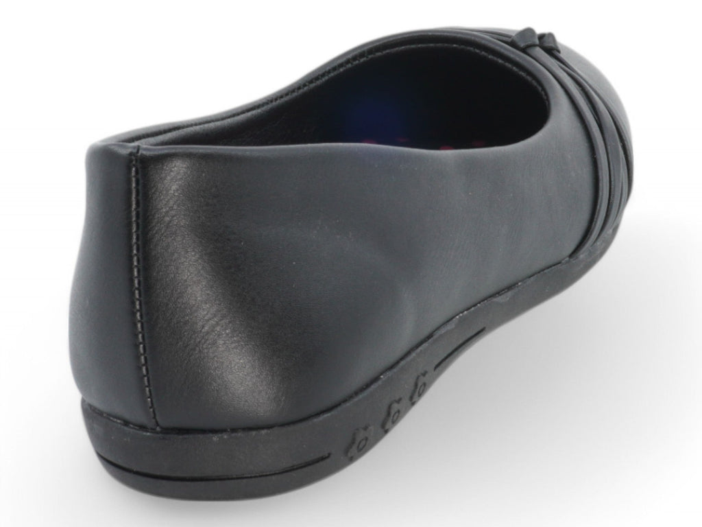 Girls` Black Addison School Shoe