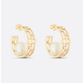 18K Dior D-Backstage Pearl Earrings