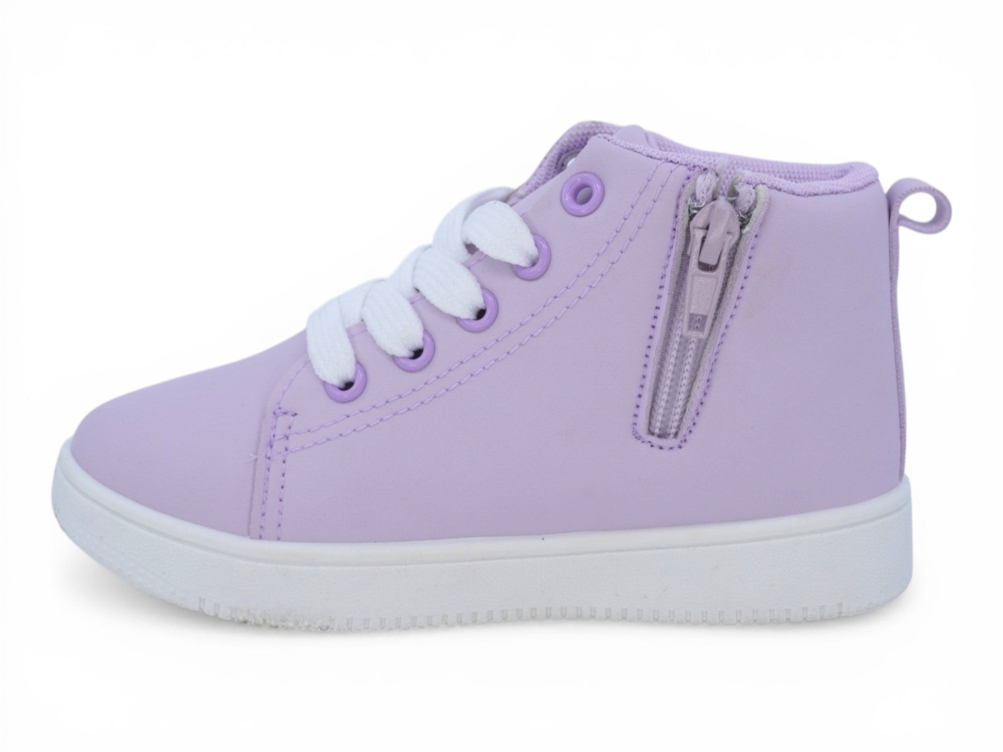 Toddler Purple Hearts Hi Top Sneaker