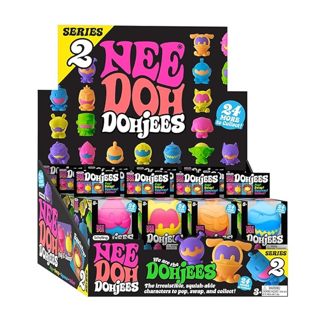 NeeDoh Dohjees Wave 2 sensory toy