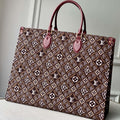 LOUIS VUITTON LV SINCE 1984 ONTHEGO GM BROWN TEXTILE