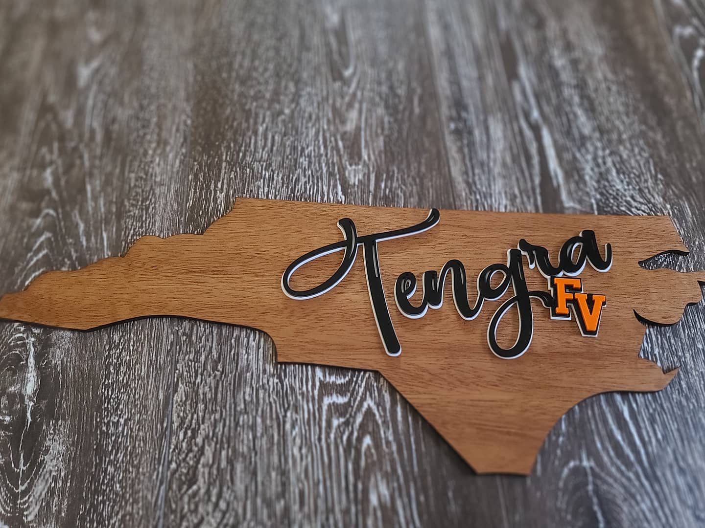 NC last name sign