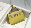 HERMES KELLY MINI 20 YELLOW EPSOM GOLD HARDWARE
