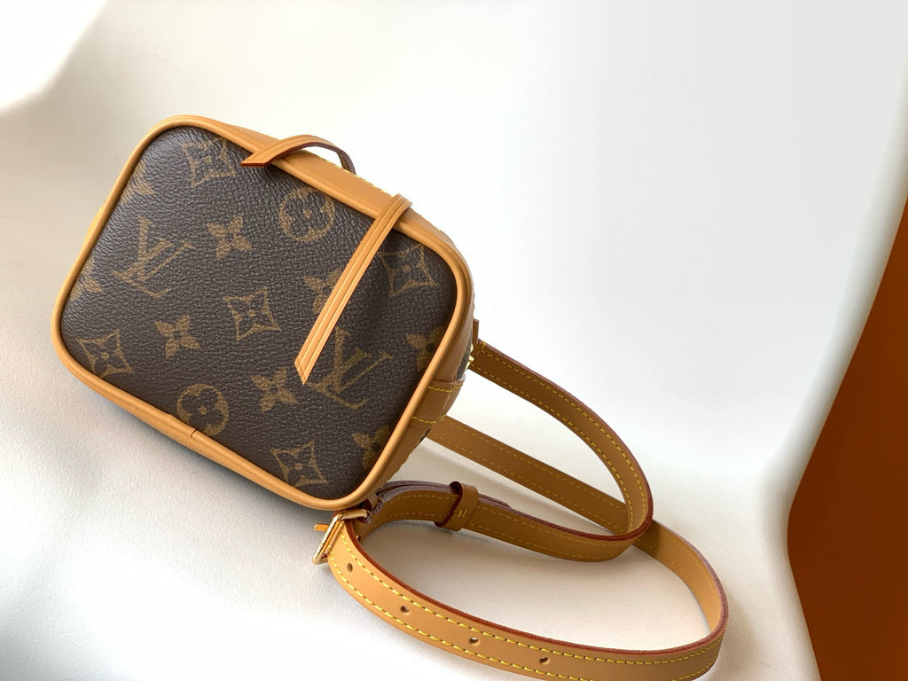 LOUIS VUITTON NANO NOÉ 16 IN BROWN MONOGRAM CALFSKIN