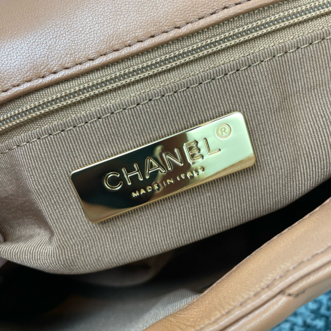 CHANEL MEDIUM 26 FLAP BAG IN PEANUT LAMBSKIN