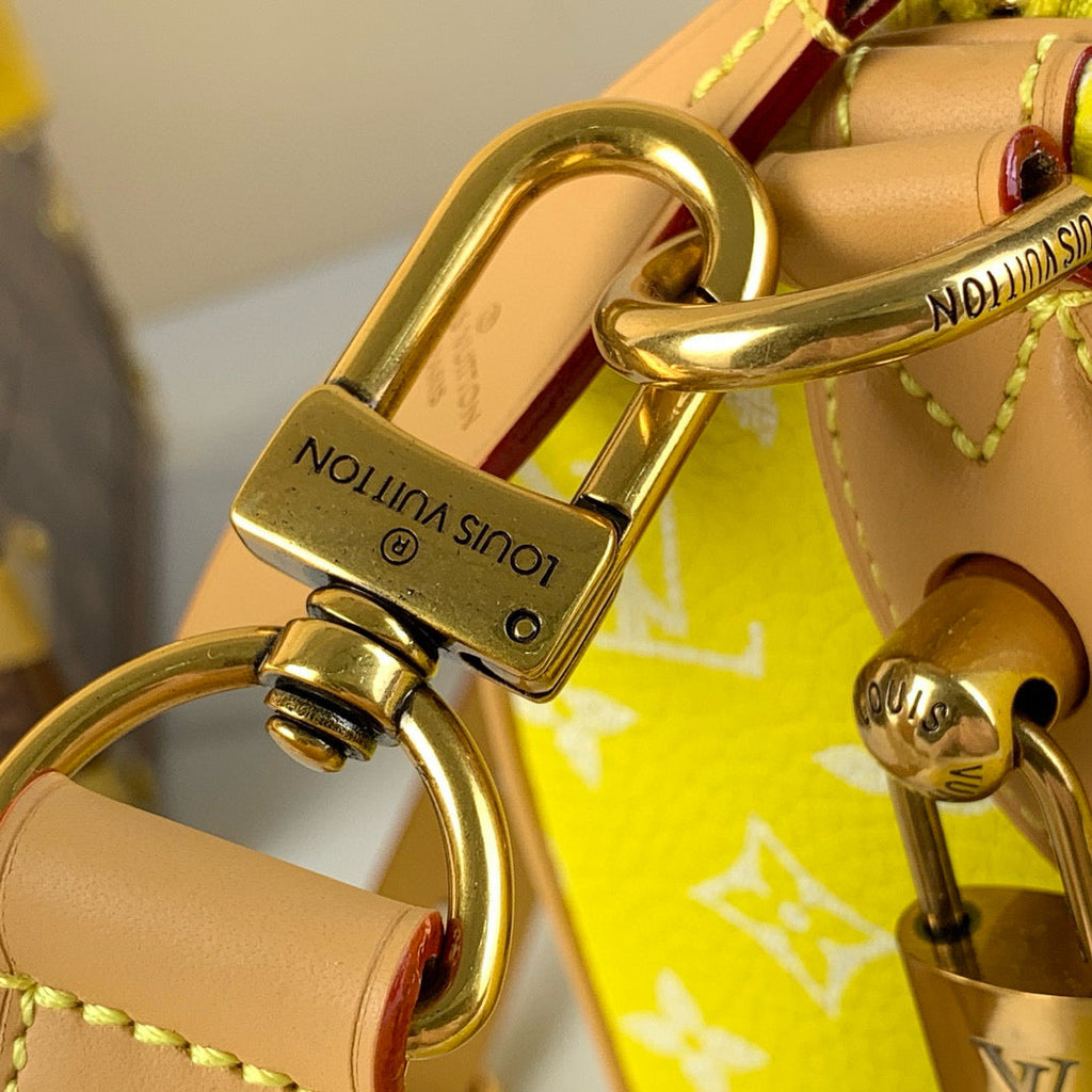 LOUIS VUITTON SPEEDY P9 BANDOULIÈRE 25 IN YELLOW MONOGRAM CALFSKIN