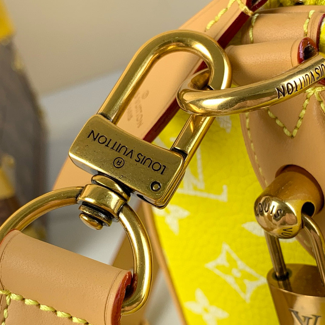 LOUIS VUITTON SPEEDY P9 BANDOULIÈRE 25 IN YELLOW MONOGRAM CALFSKIN