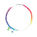 18K Louis Vuitton Rainbow Ceramic Chain Necklace
