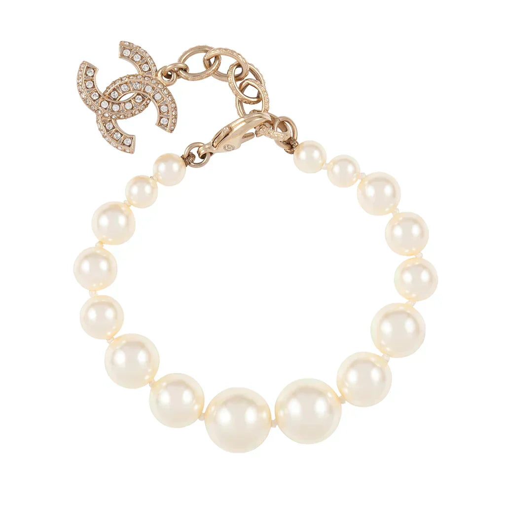 18K Pearls  Chanel Bracelet