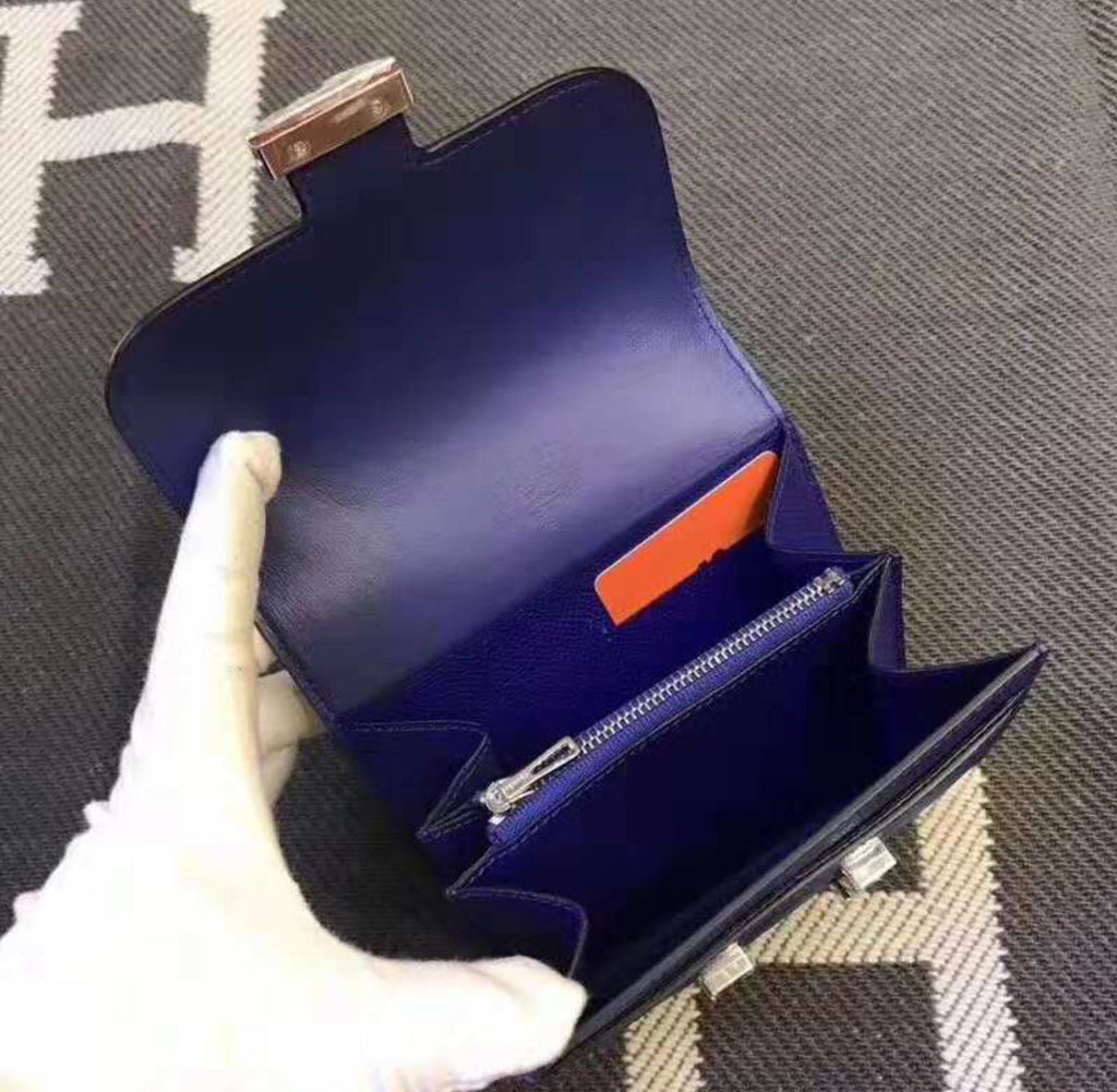 HERMES Constance 13 Violet Epsom Shw