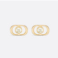 18K Dior Petit Jolie Mini Stud Earrings