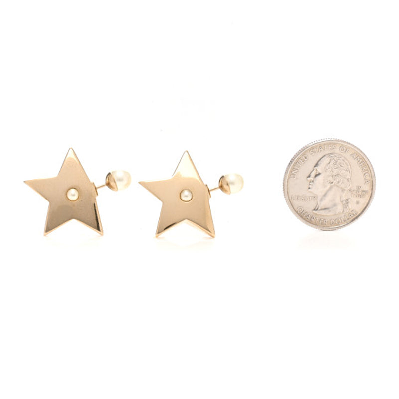 18K Dior Tribales Star Earrings