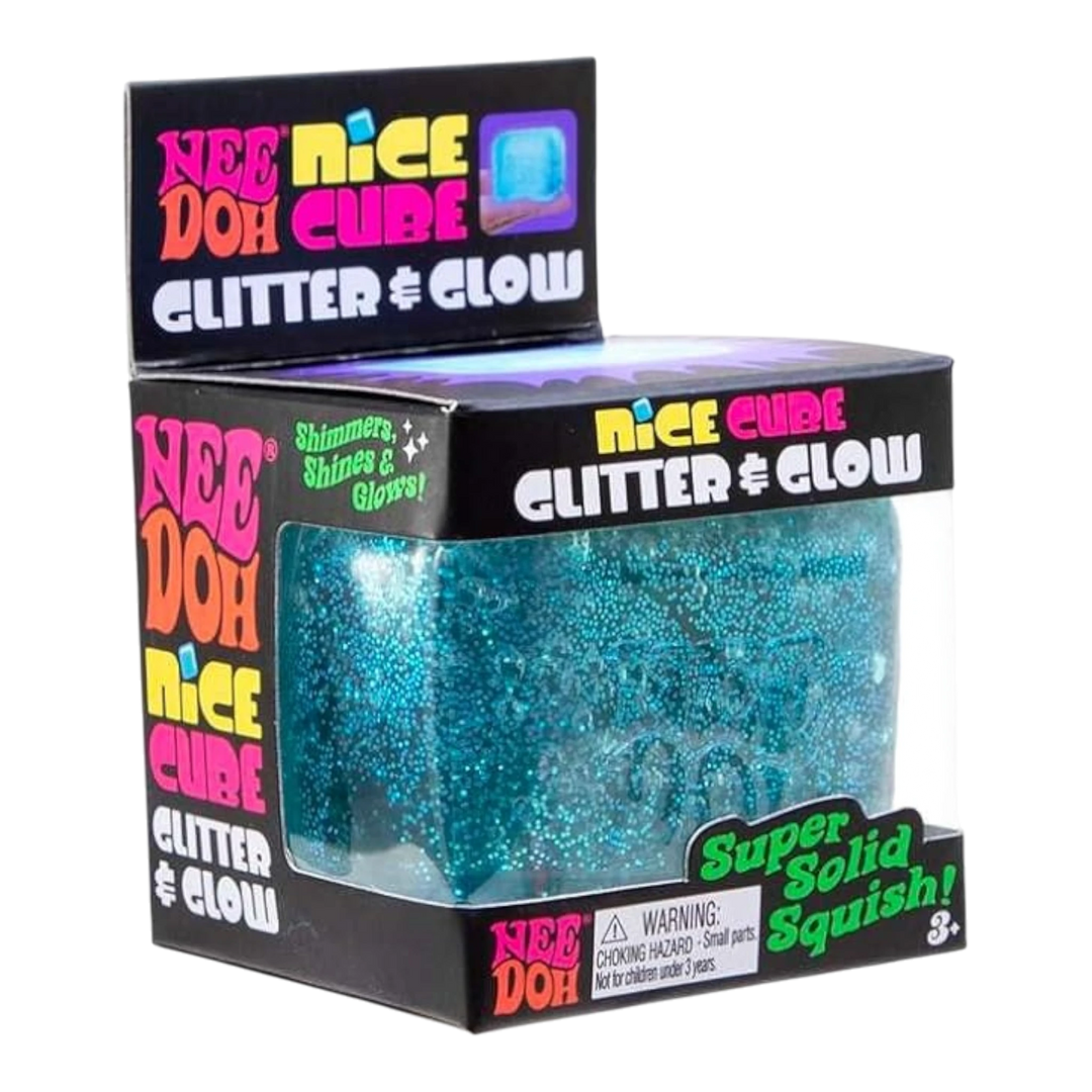 NeeDoh Glow Nice Cube sensory toy