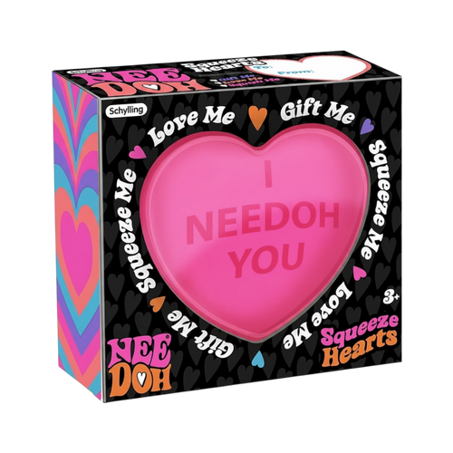 NeeDoh Color Change Squeeze Heart sensory toy