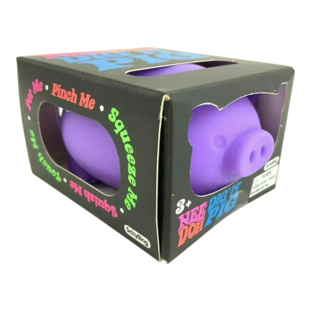 NeeDoh Dig It Pig sensory toy