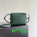 MINI LOOP CAMERA BAG 22 IN DARK GREEN CALFSKIN